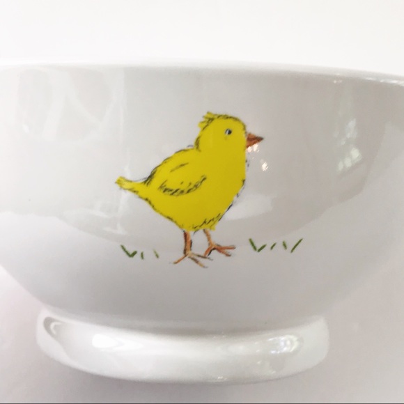 Rae Dunn by Magenta Chirp Chick Bowl Lot of 2 - Picture 4 of 5